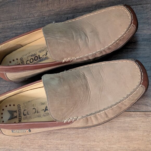 Mephisto leather men's slip-ons size 12 - Picture 3 of 5